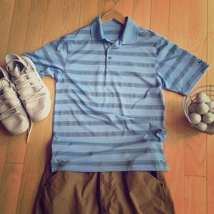 Sky blue athletic Champion polo